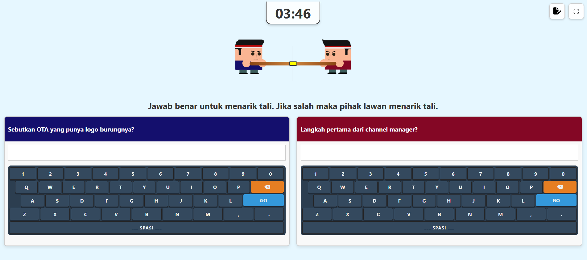 Tarik Tambang Kata