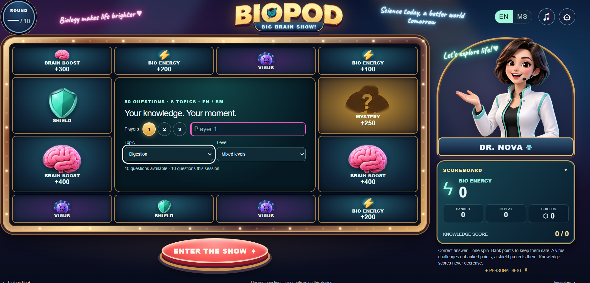 Biopod (BIG BRAIN SHOW)