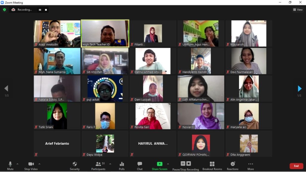 webinar untuk guru dan dosen indonesia