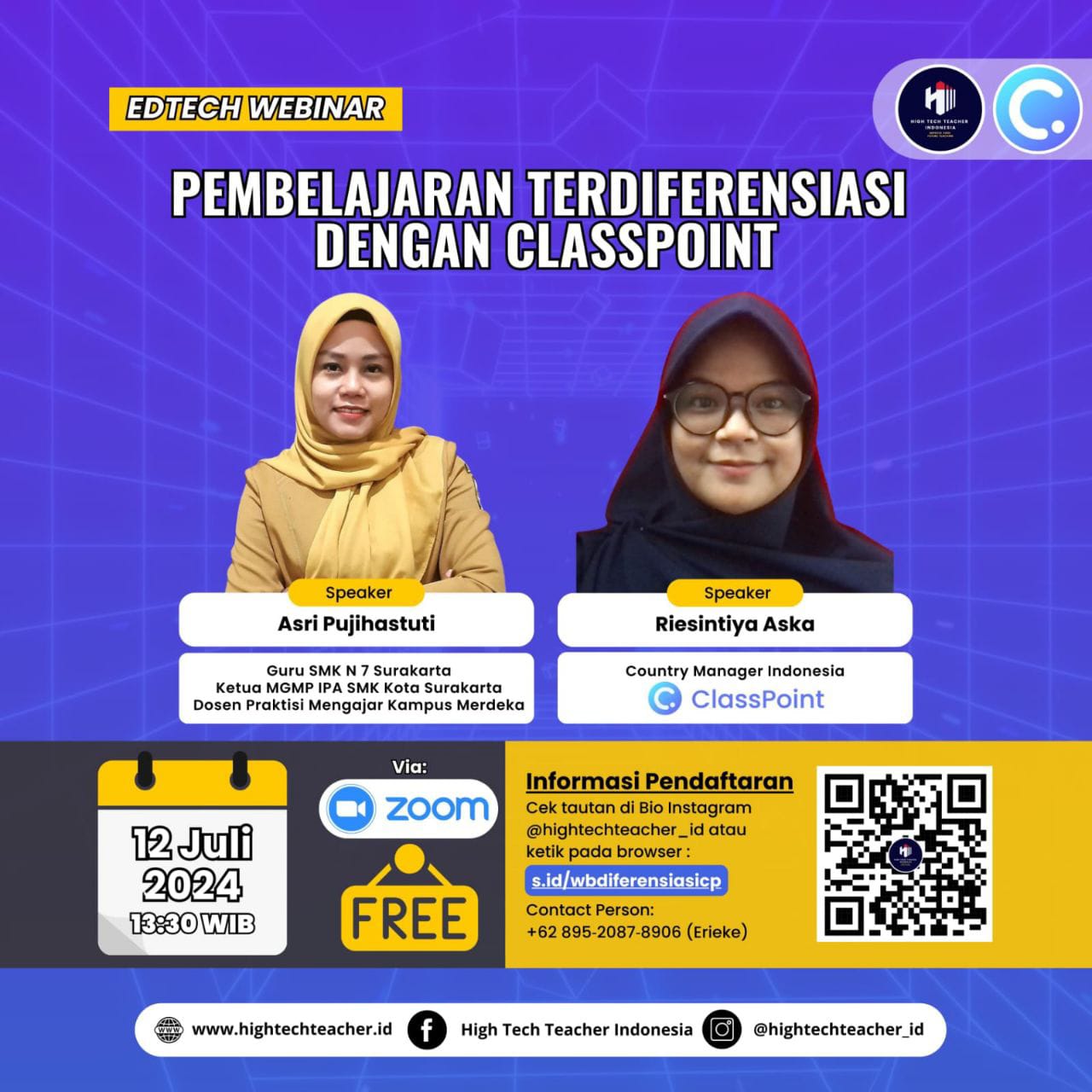 Webinar Pembelajaran Terdiferensiasi Classpoint