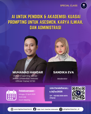 AI untuk Pendidik & Akademisi: Kuasai Prompting Untuk Asesmen, Karya Ilmuah, dan Administrasi